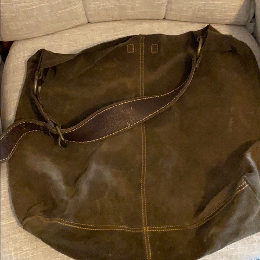 ✂️ Lucky Brand Oversized Leather Hobo Bag